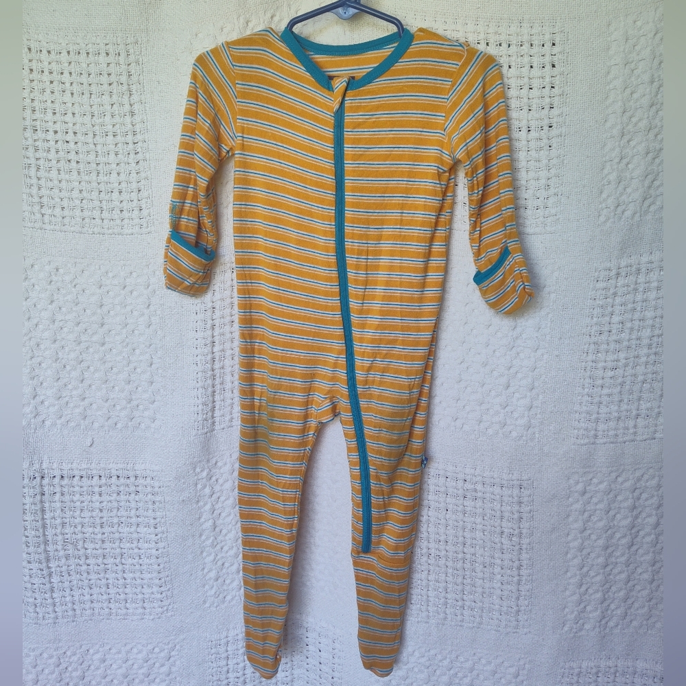Kickee Pants Sleeper Bamboo Viscose Size 6-9 Months